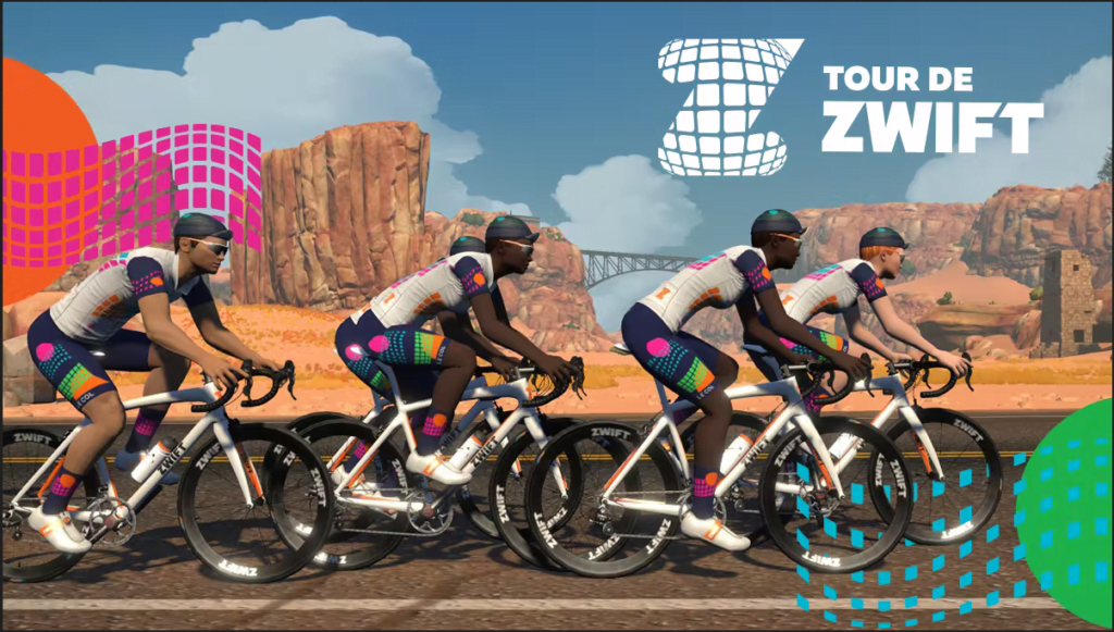 Tour de Zwift 2022 Wallpaper